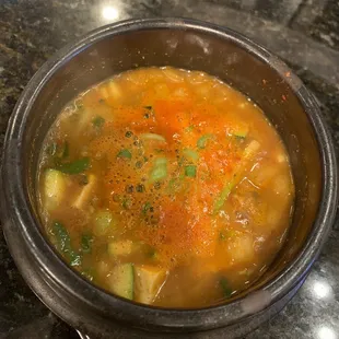 Soybean paste stew