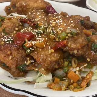 45. Seoul Chicken Wing Meal
