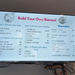 Build Your Own Ramen