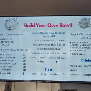 Build Your Own Bowl