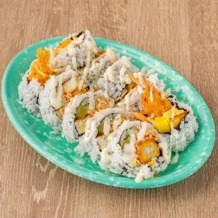 Fried Shrimp Kimbab
