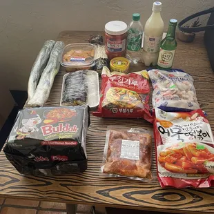 A few of the many items I HAD to try