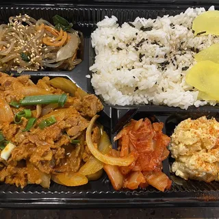 Spicy Pork Bento Box