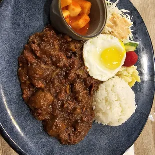 Beef with rice