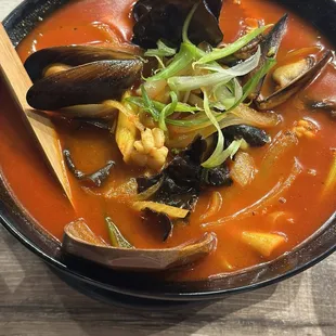Spicy Seafood Noodles