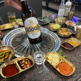 And lots of Korean beef on deck!