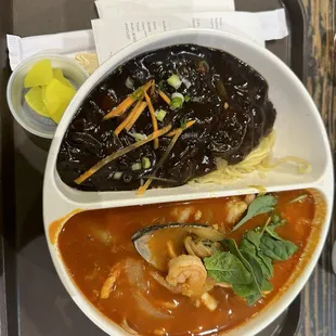 Spicy Seafood Noodle Soup