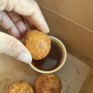 Gotta dip the Takoyaki