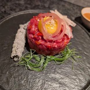 steak, food