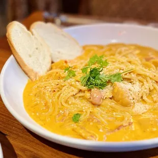 Kimchi carbonara