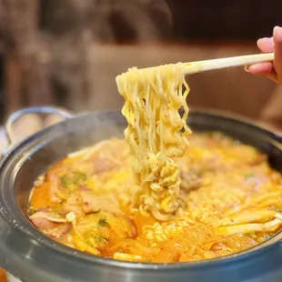 Mom&apos;s touch K-Army soup