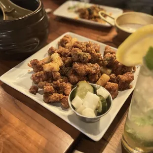 Garlic Popcorn Chicken