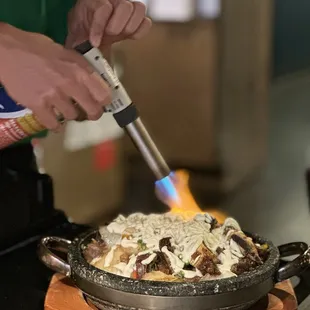 Galbi Jjim with Cheese