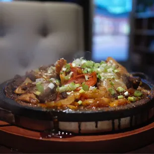 Spicy braised short ribs