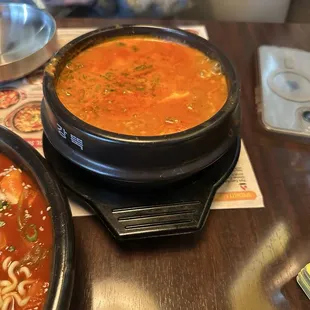 Spicy Tofu Soup