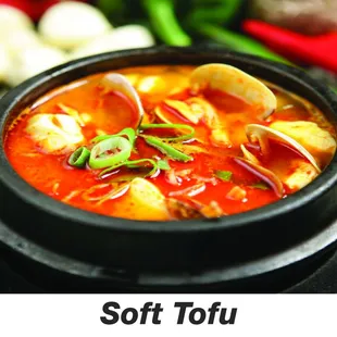 Korean style soft tofu