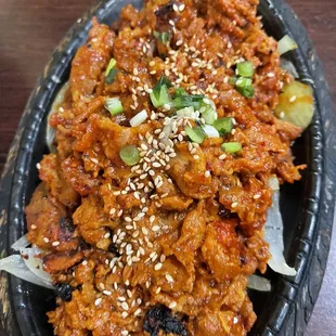 Spicy pork