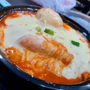 Ttebokki with Cheese