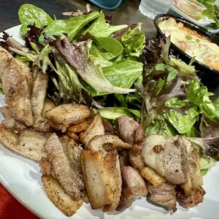 #8 Pork Belly Combo Plate