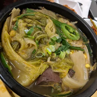 Ox Blood Soup
