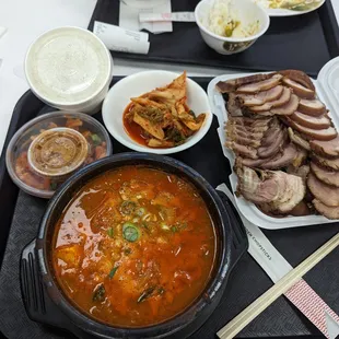 #15 ttukbaegi gobchang &amp; small jokbal