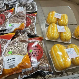 a variety of doughnuts in a box