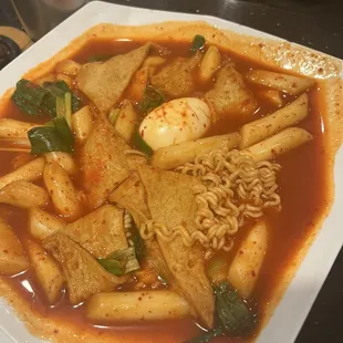 Spicy Rice Cakes