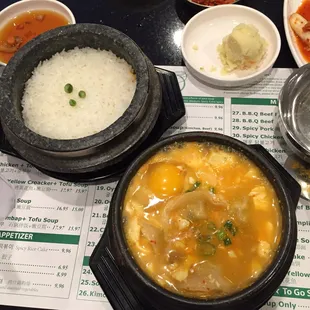 Spicy Dumpling Tofu