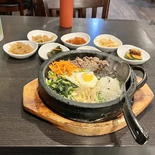 Beef Hot Stone Pot