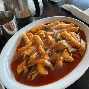 Spicy Rice Cake
