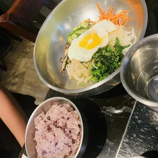 C8. Bibimbap and Tofu Soup