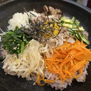 C9. Hot Stone Bibimbap and Tofu Soup