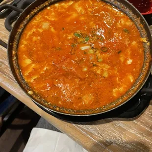 Tofu soup