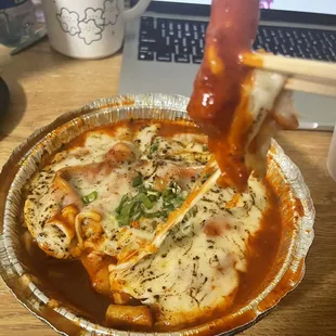 Cheese Tteokbokki