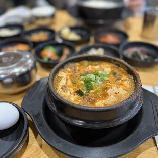 Sundubu Jjigae (Soft Tofu Stew)