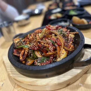 Ojingeo Bokkeum - Pan-Fried squid (spicy) 8.5/10