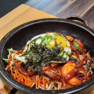 Seafood Dolsot Bibimbap