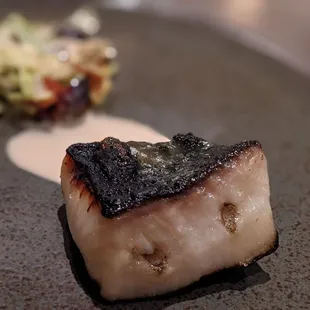 Incredible seared sablefish with misoyaki