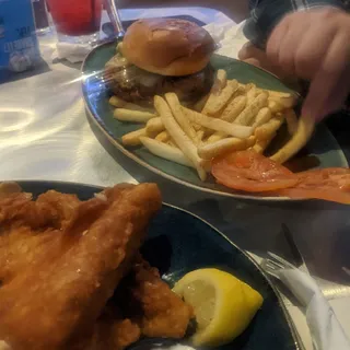 Chicken Fried Burger
