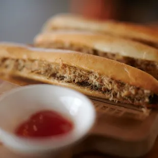 Pork Floss Breadsticks
