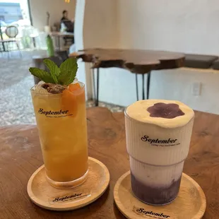 Sweet Purple Potato Latte