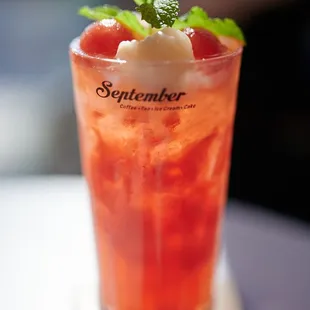 Watermelon Lychee Tea