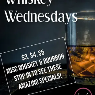 a glass of whiskey