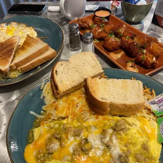 Three Egg Breakfast