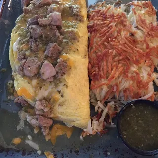 Carnitas Omelette