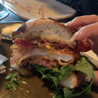 Pretzel Pub Sandwich