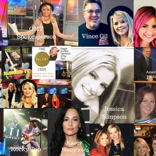 Just a few of my amazing talent!