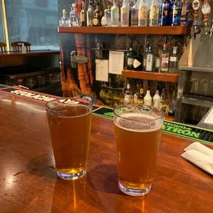 Two beers for a hot day!