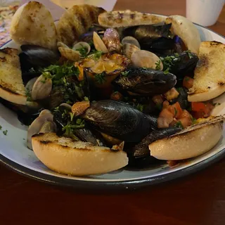 Mussels and Clams