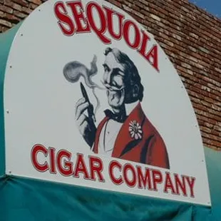 Streetside logo/entrance.